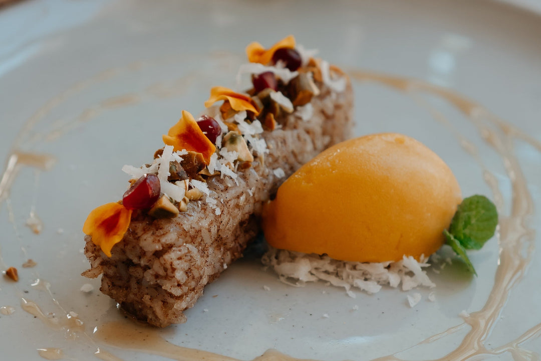 Recipe: Crispy Rice Roll with Orange Blossom Honey