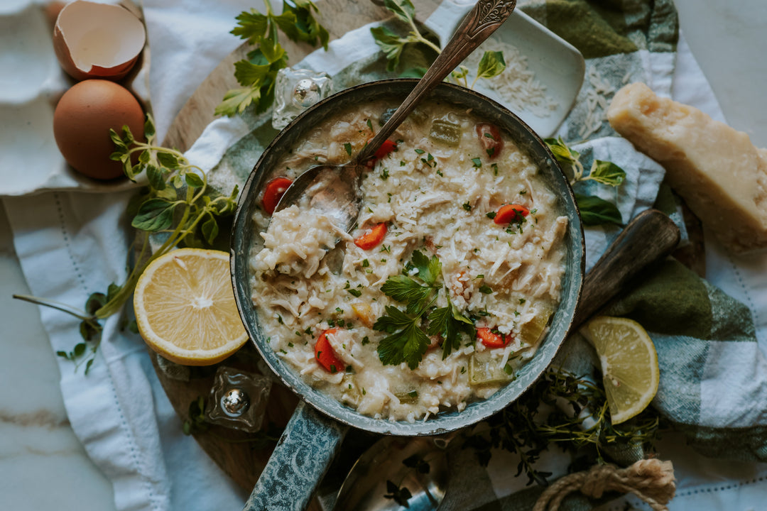 Recipe: Avgolemono – A Classic Greek Lemon Chicken Soup with a Farm-Fresh Twist