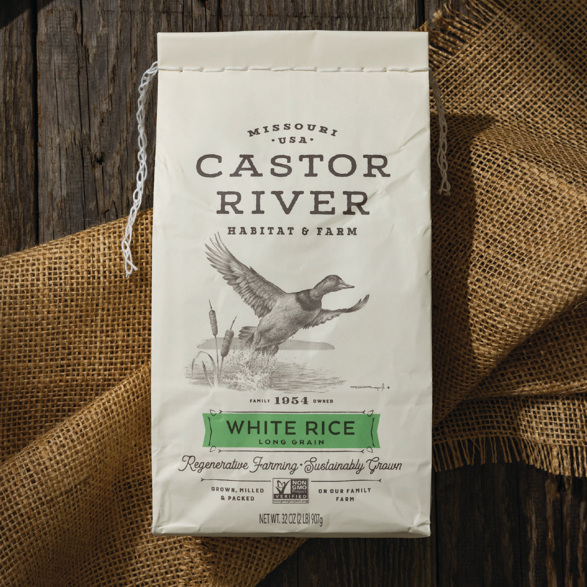 Long Grain White Rice (2lb) – Castor River Habitat & Farm