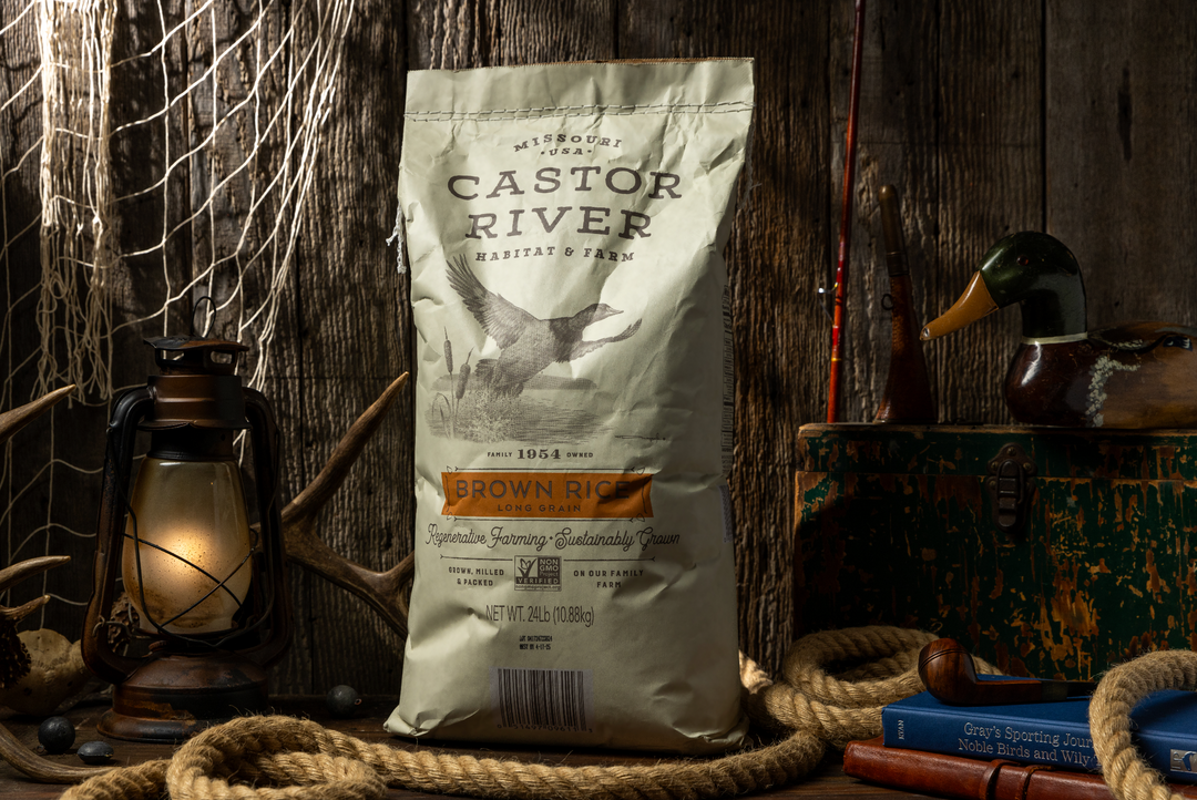 Castor Rice 24lb Long-Grain Rice – Castor River Habitat & Farm