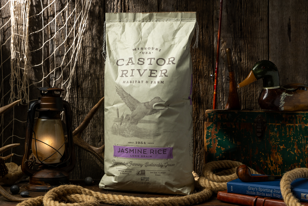 Castor Rice 24lb Long-Grain Rice – Castor River Habitat & Farm