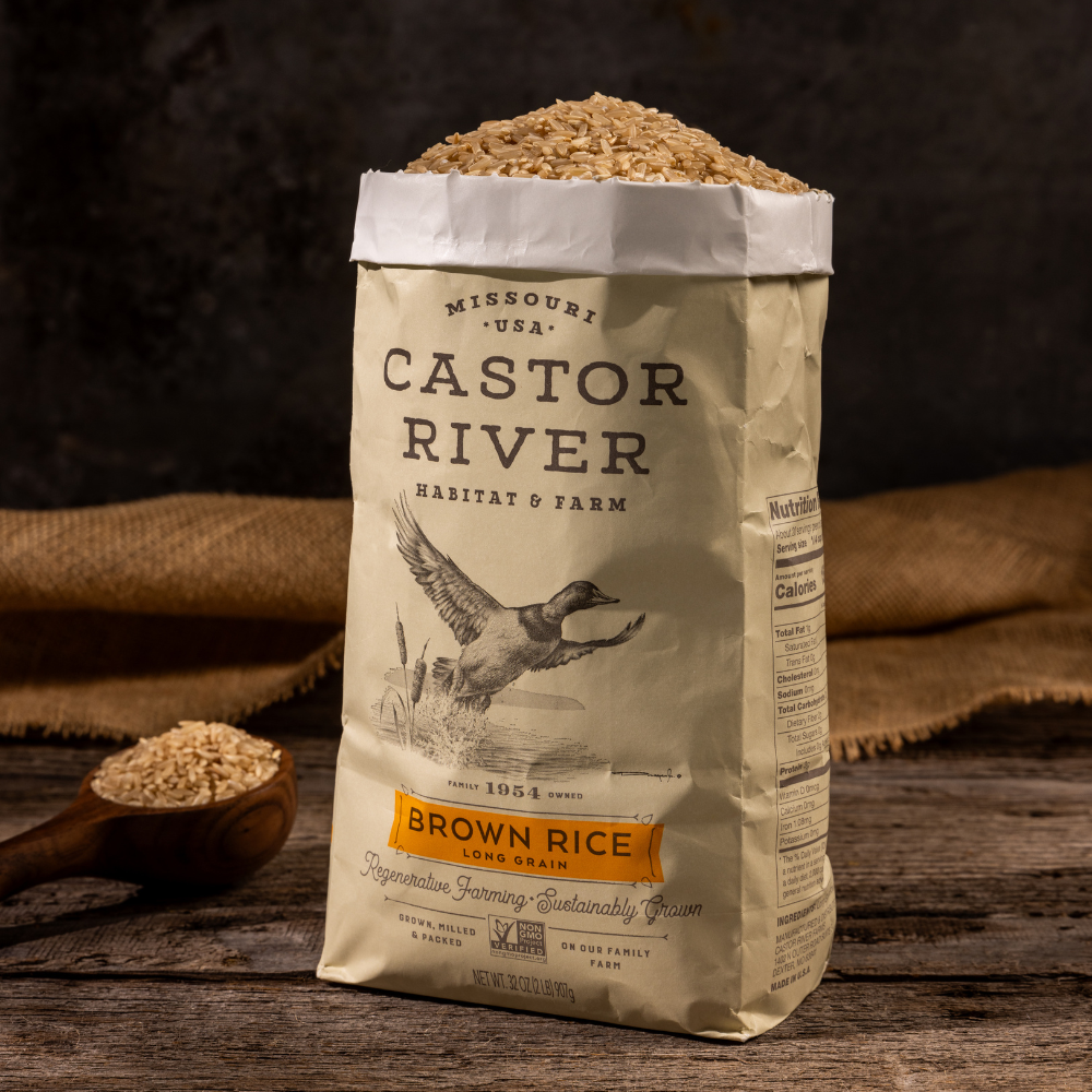 Brown Rice Ranch 99 Natural Brown Rice From Wood Ranch PC Organics Organic Long Grain